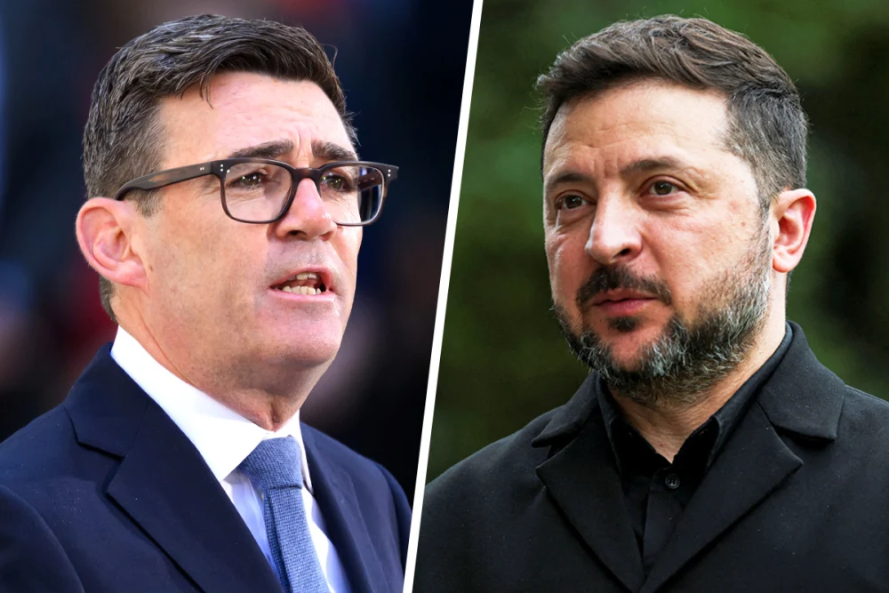 Ukrainian President Volodymyr Zelenskyy to Visit U.K. as PM Andy Burnham Reaffirms Support for Ukraine