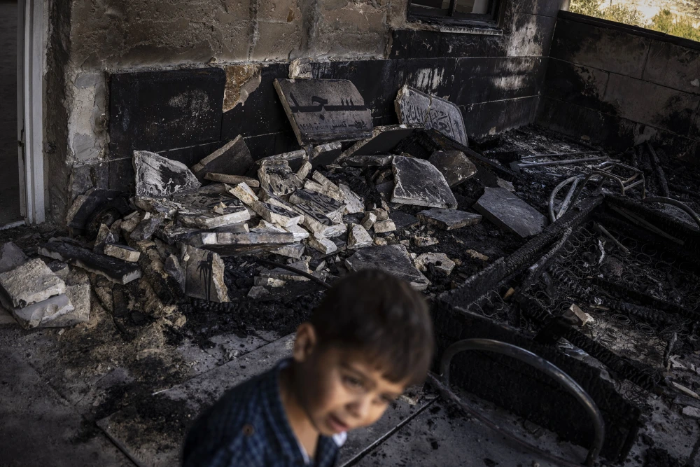 Israeli Settlers Accused of Arson Attacks on West Bank Mosques Following Deadly Clash